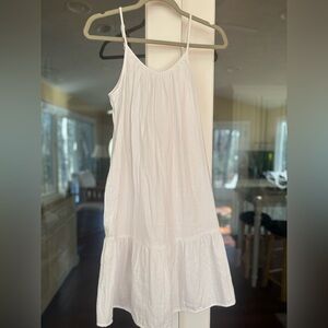 Universal Thread White Lightweight Sleeveless Dress